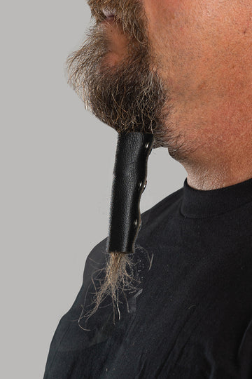 Solid Black 3" Beard Glove