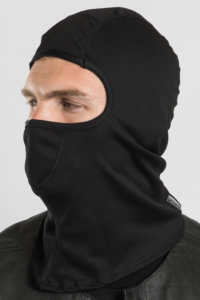 Solid Black (Helmet Liner) Balaclava - Size S/M