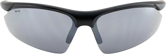 Epoch Eyewear Cadence Golf Sport Sunglasses Black Frame with Smoke Lens