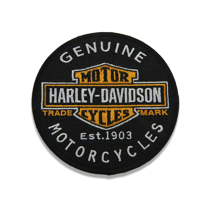 4" Genuine Motorcycles Patch