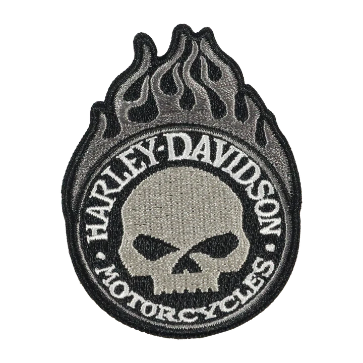 3" Willie Flame Patch