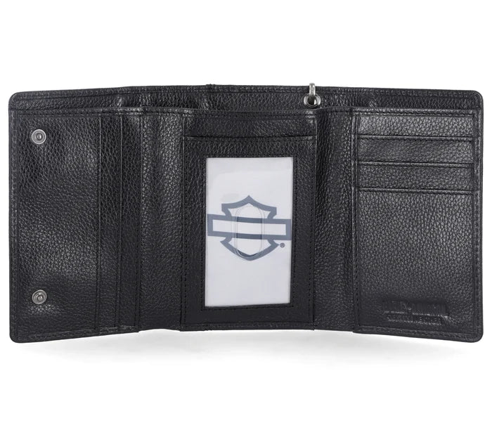 Bar & Shield Trifold Wallet