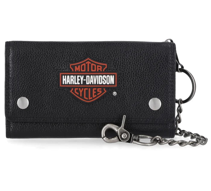 Bar & Shield Trucker Wallet w/Chain