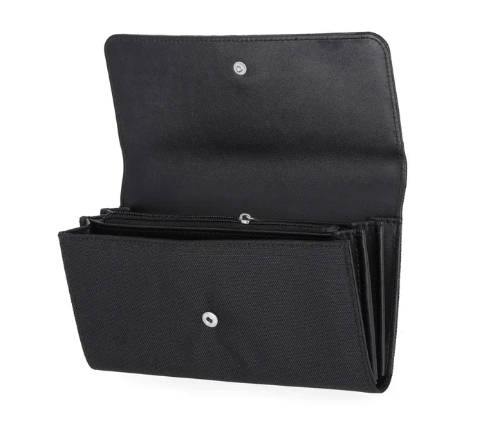Bar & Shield Rhinestone Clutch
