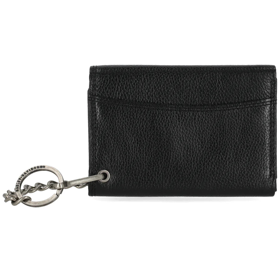 Open B&S Medium Trifold Wallet with Chain