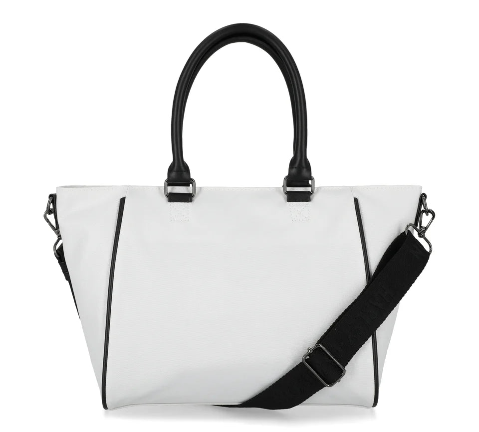 Open Bar & Shield Rhinestone Satchel
