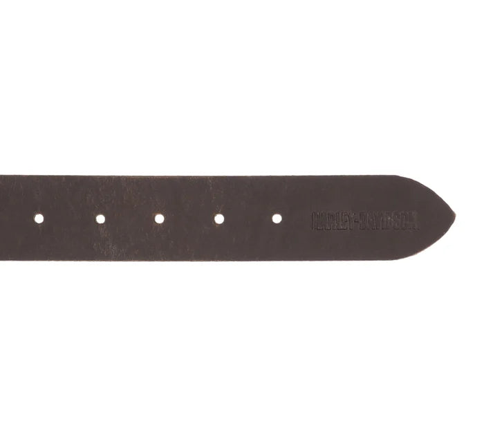 Metal B&S Keeper Belt Brown