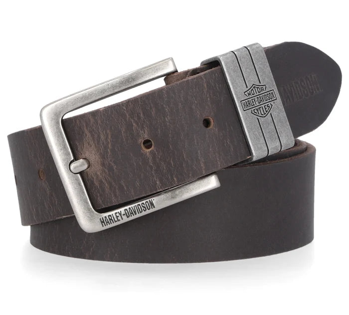 Metal B&S Keeper Belt Brown