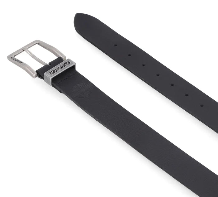 H-D Text Keeper Belt Black