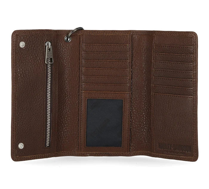 Eagle Trifold Trucker w/ Chain