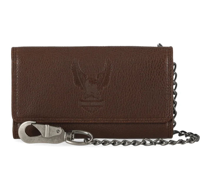 Eagle Trifold Trucker w/ Chain