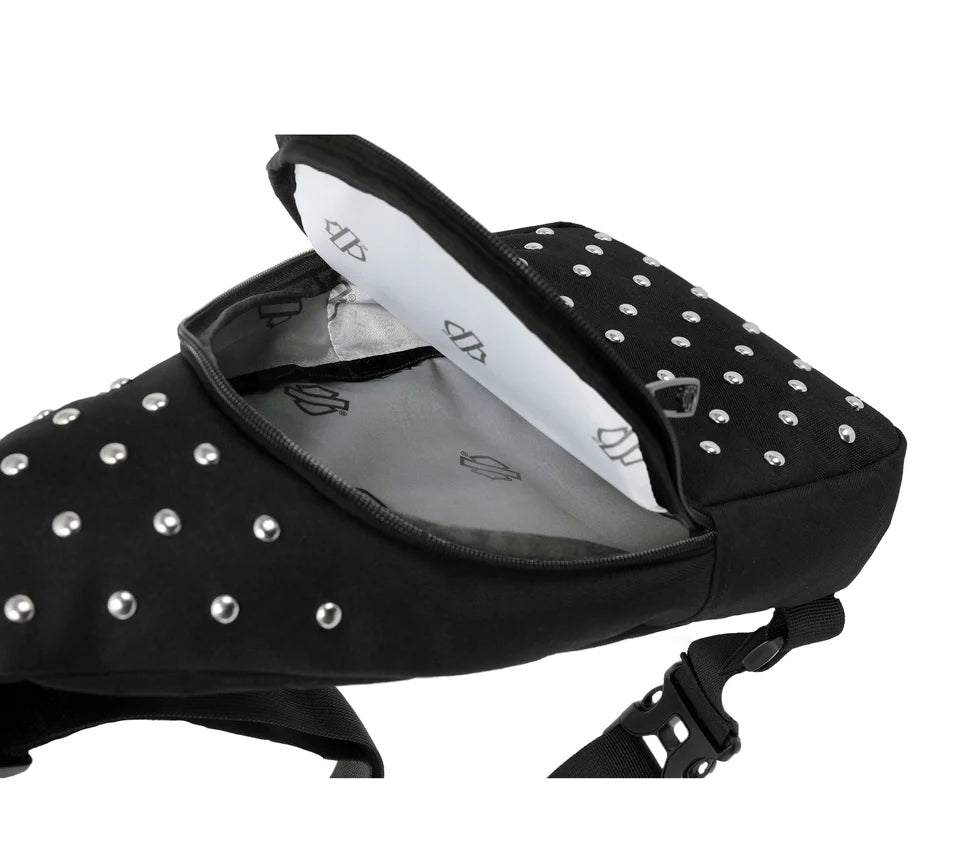 Moonshadow Studded Chest Sling