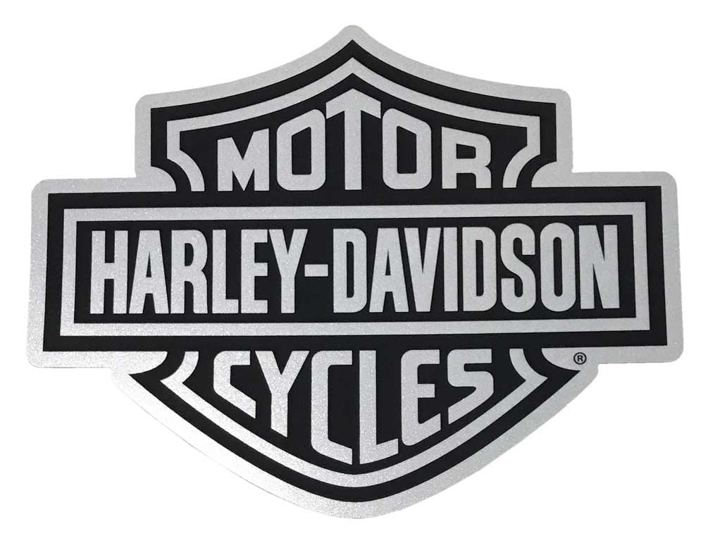 Harley-Davidson® Reflective Bar & Shield Logo Decal - 4.5 x 5 in.