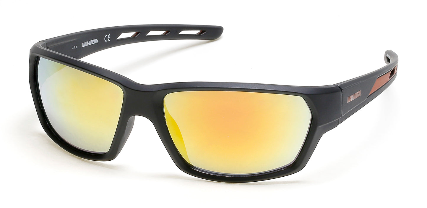 Sculpted Wrap Sunglasses