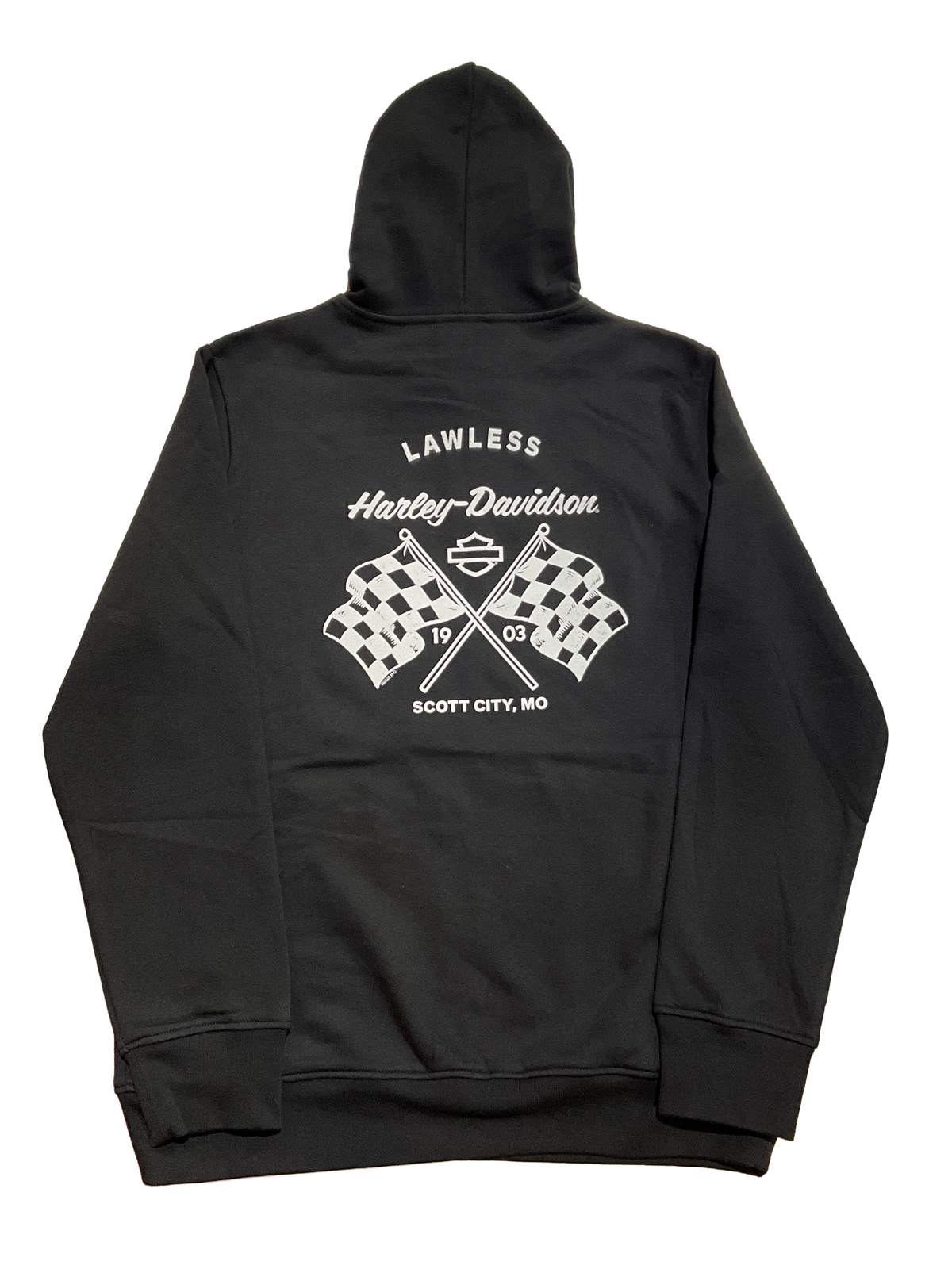 H-D "Sigil" Men's Pocket Hooded Sweatshirt
