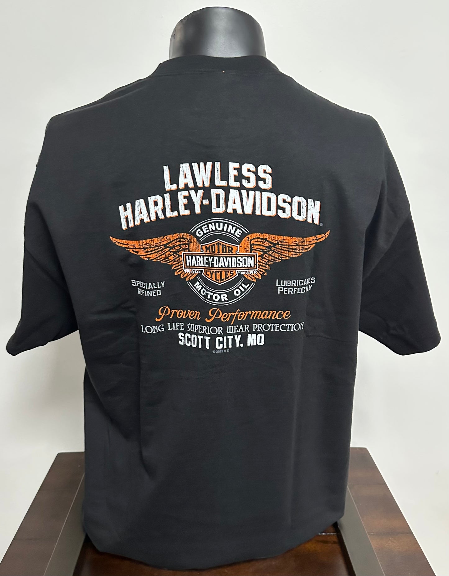 Flag Long Logo Tshirt