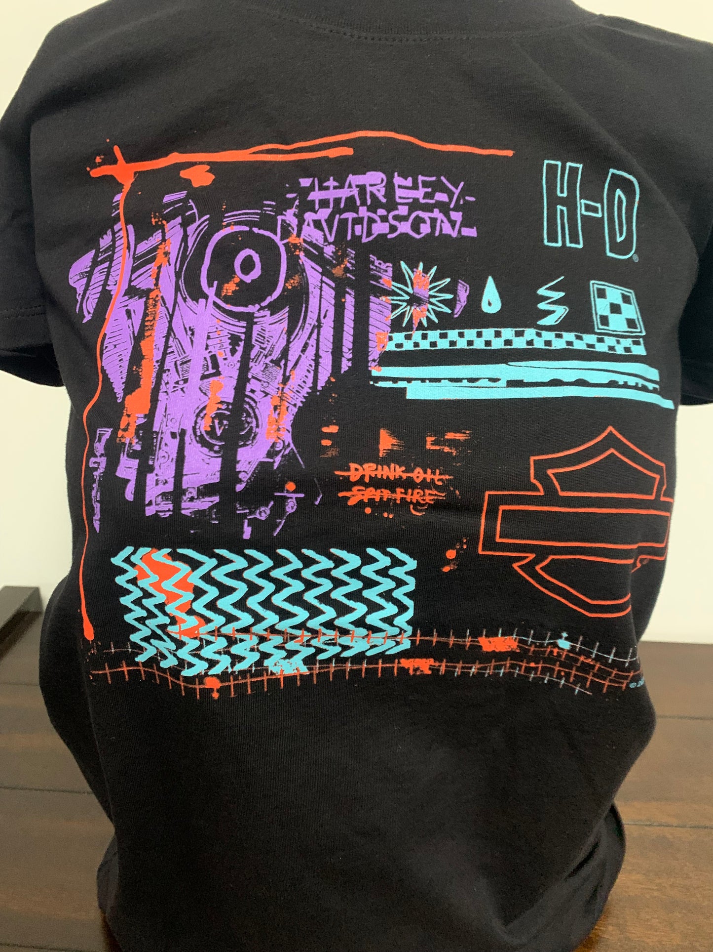 H-D Schematics Short Sleeve Tee