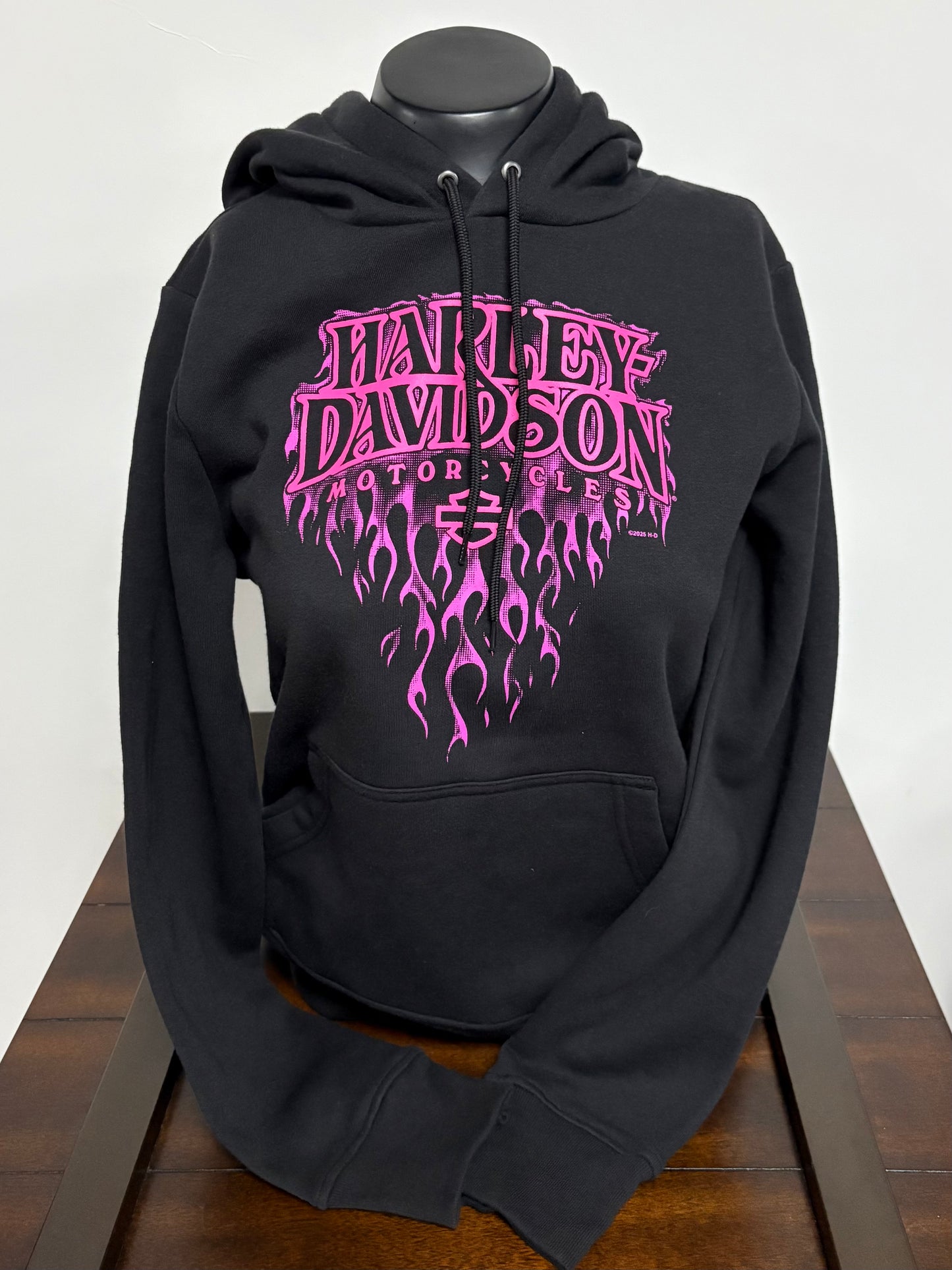 Pink Flame Trail Women's Hoodie