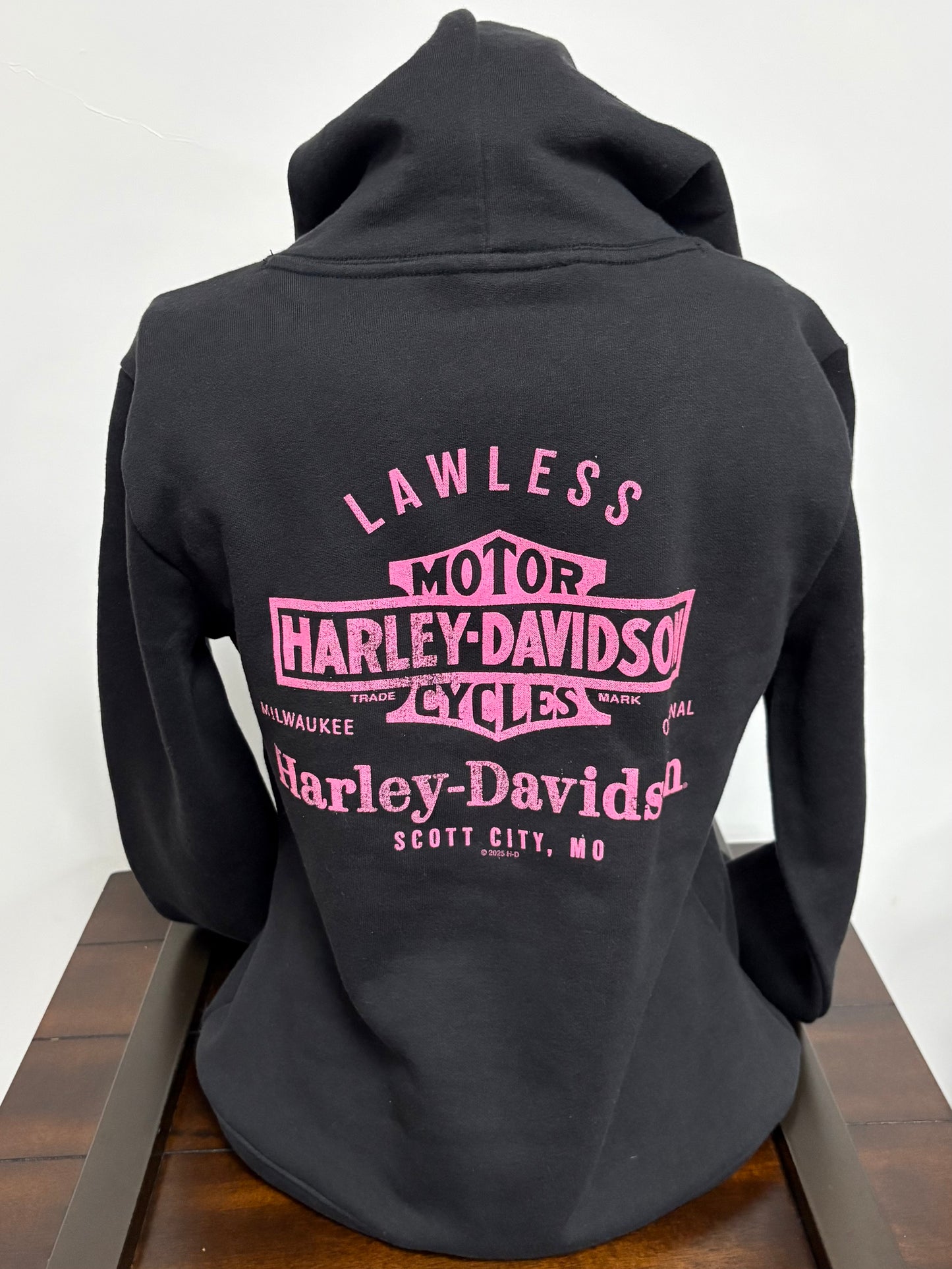 Pink Flame Trail Women's Hoodie