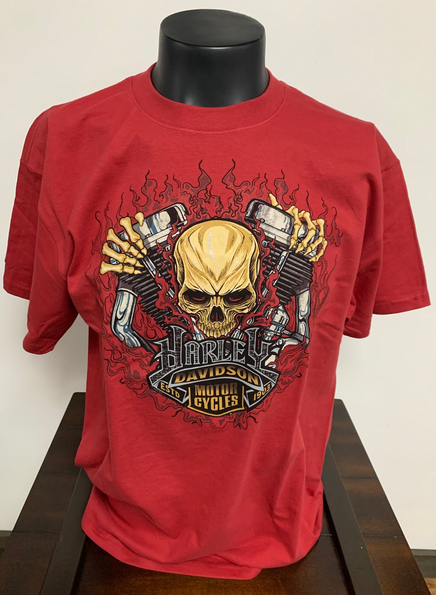 Panhead Fire Men's Short Sleeve Tee
