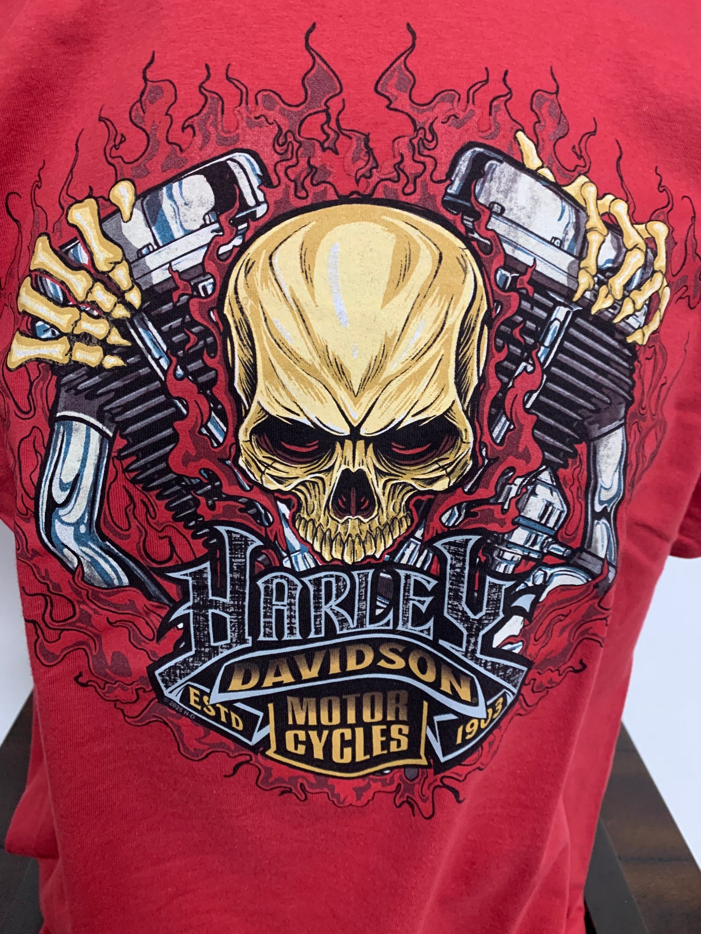 Panhead Fire Men's Short Sleeve Tee