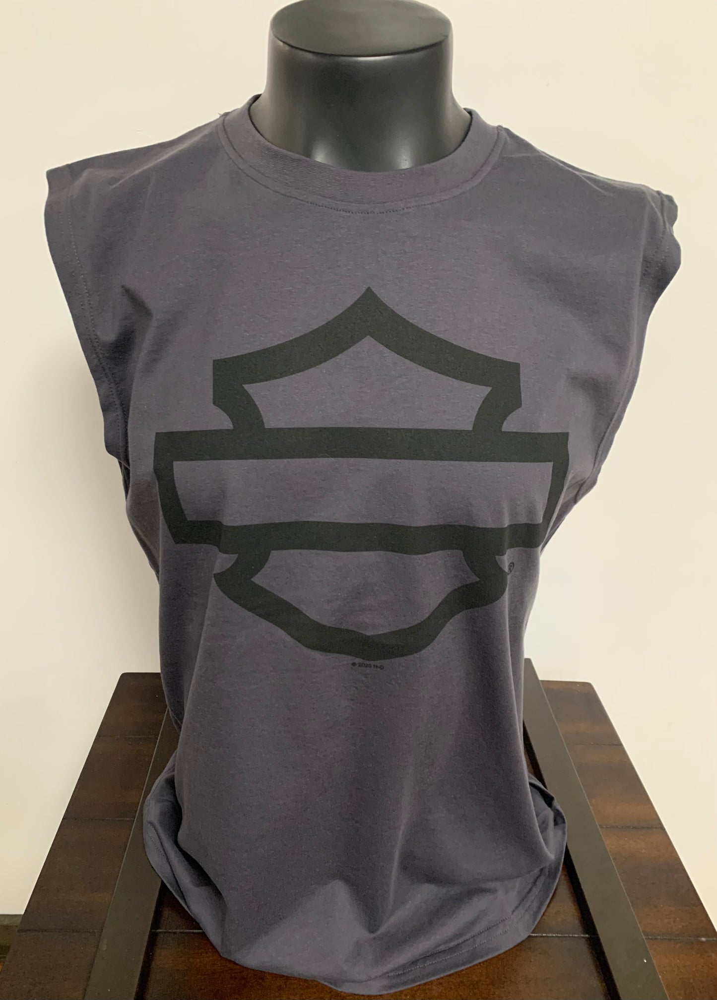 Open Bar & Shield Sleeveless Tee