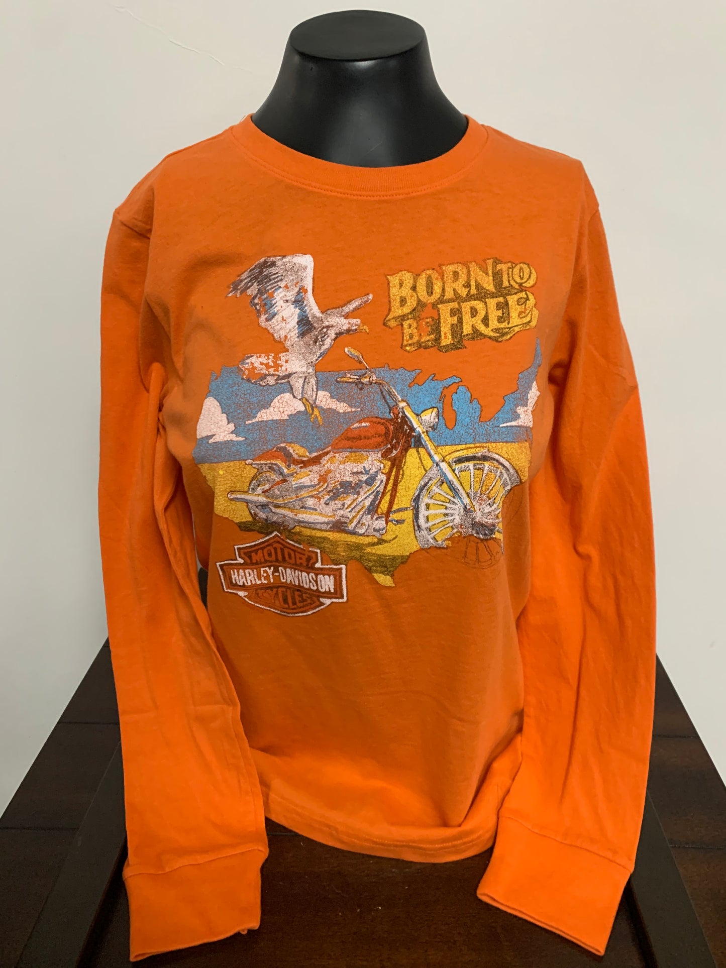 HD Born To Be Free Long Sleeve Tee