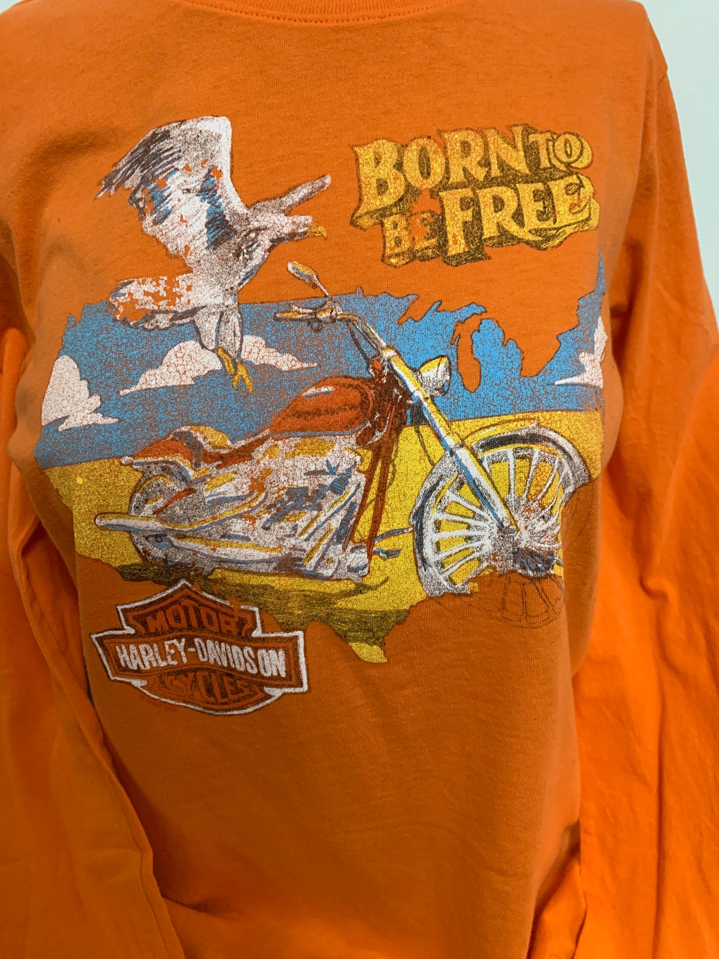 HD Born To Be Free Long Sleeve Tee