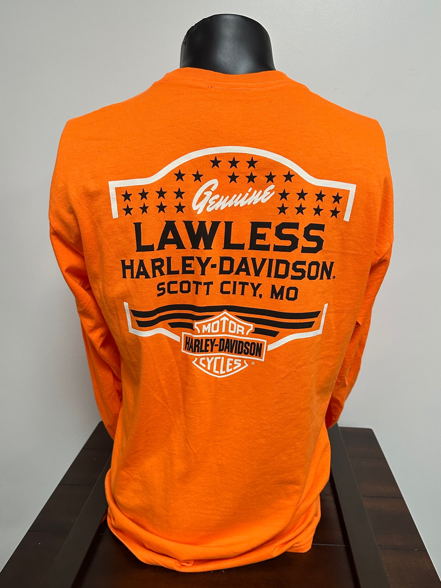 Safety Orange Long Long Sleeve