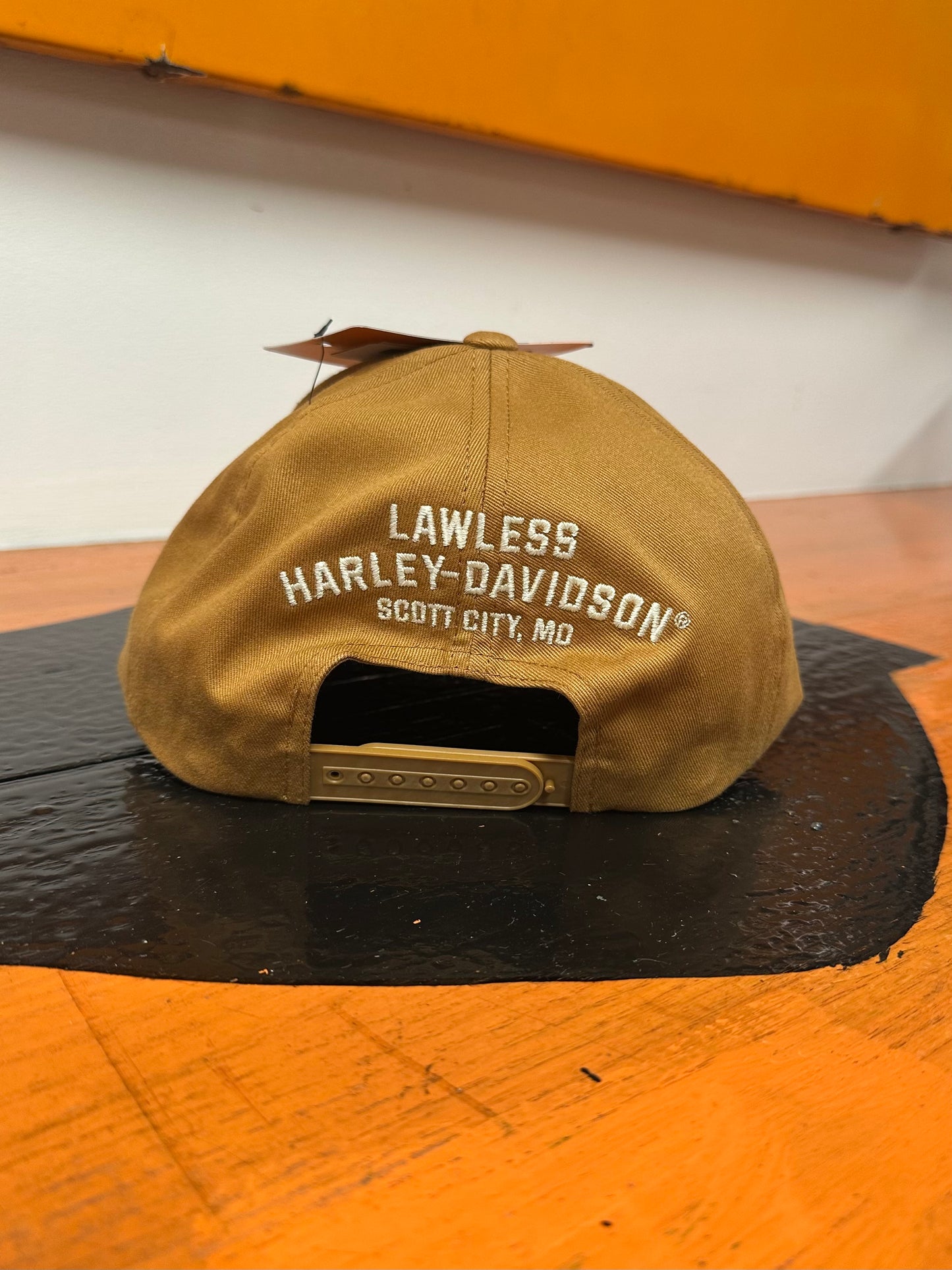 Valin Snapback Ballcap Burnt Orange