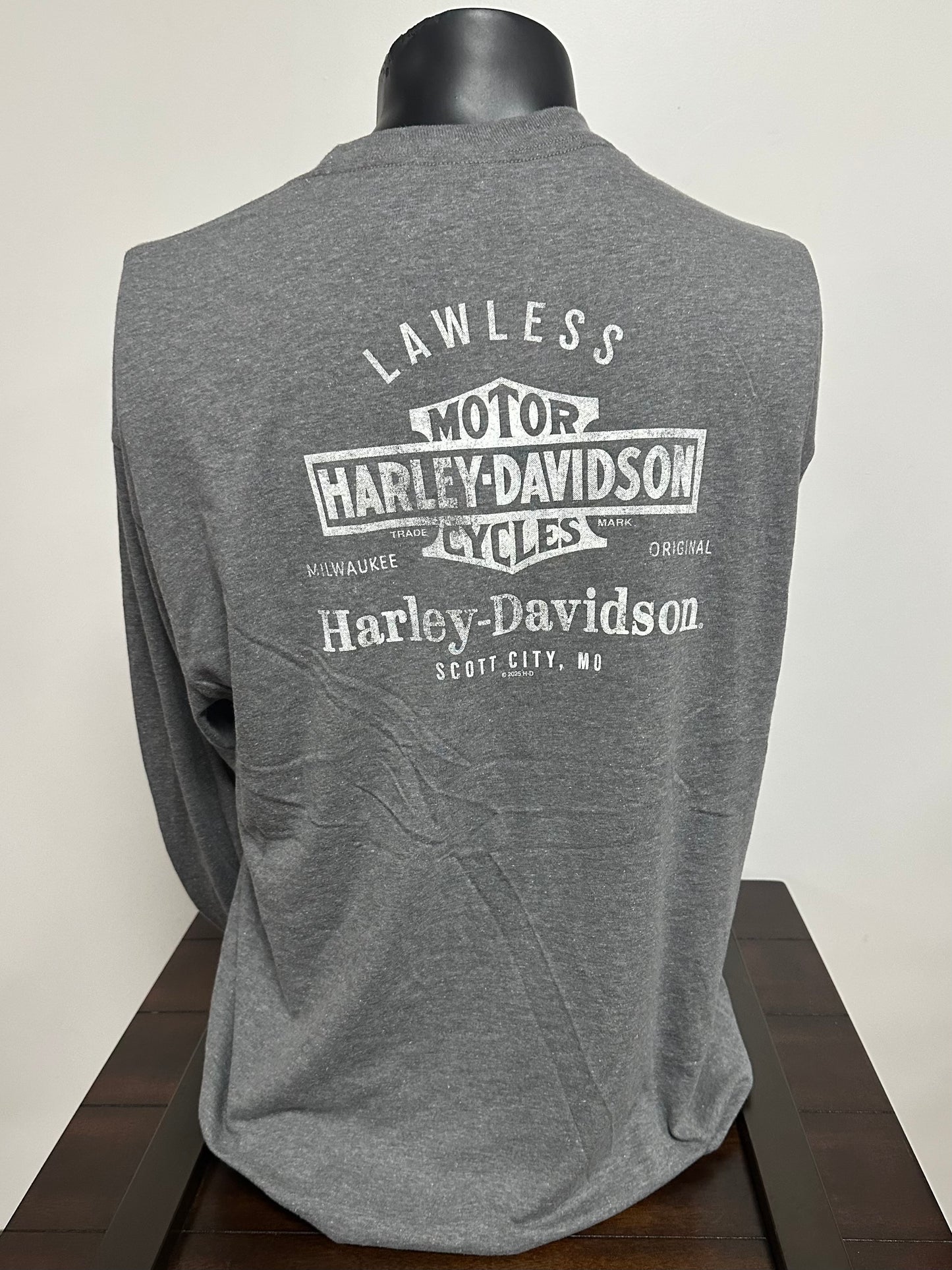 Flamin' Shield Men's Long Sleeve