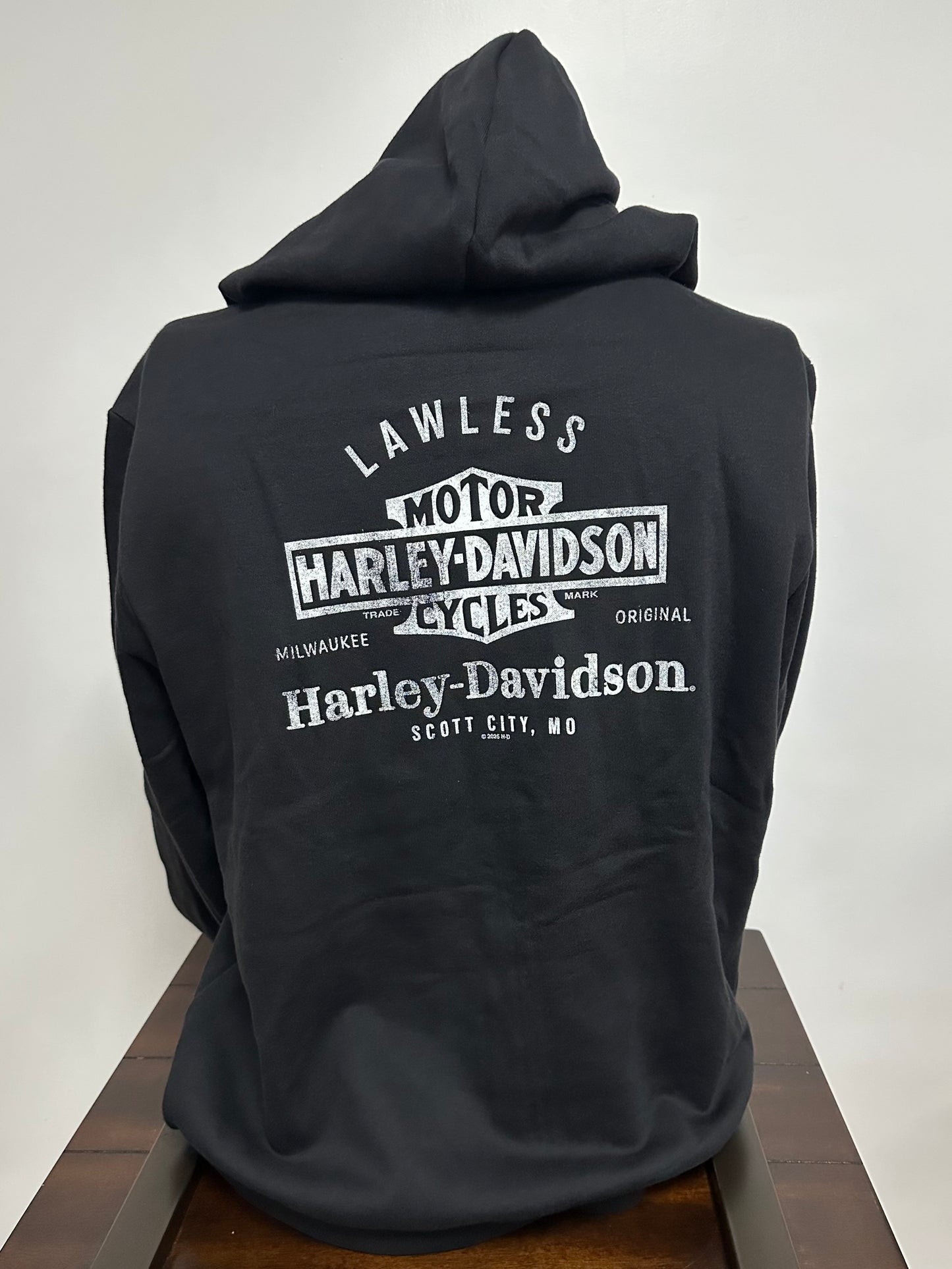 Brick Wall B&S Men's Zip up Hoodie