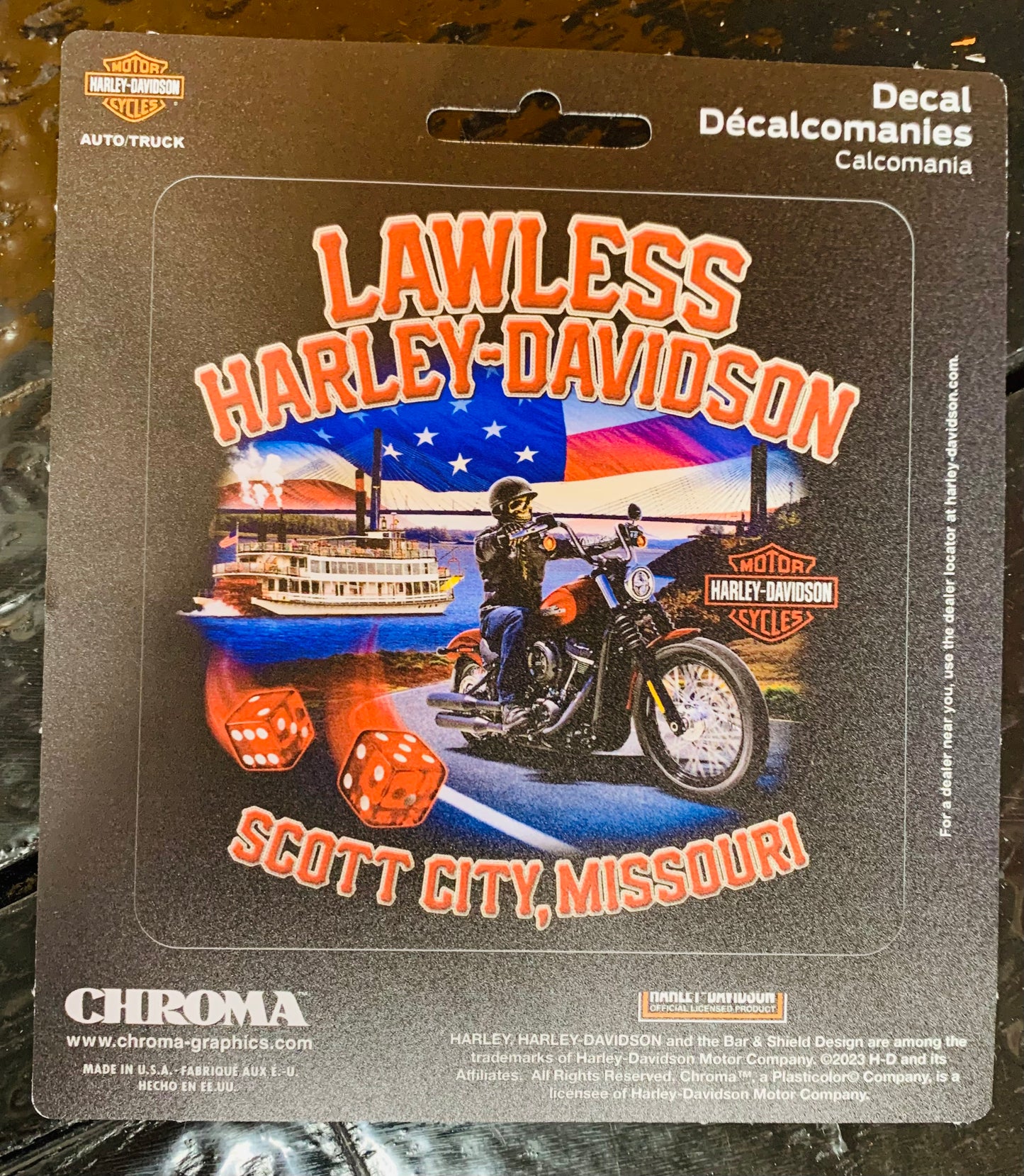 New! Lawless Decal