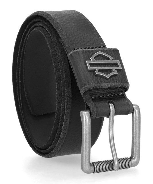 Die Cut Open B&S Belt Black