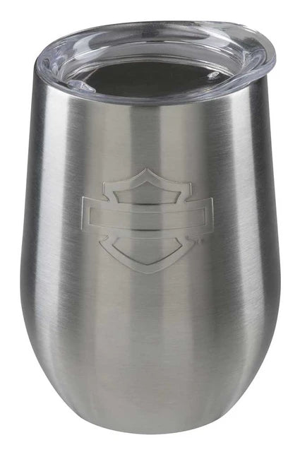 H-D Silhouette B&S Stainless Steel Wine Tumbler - 15 oz.