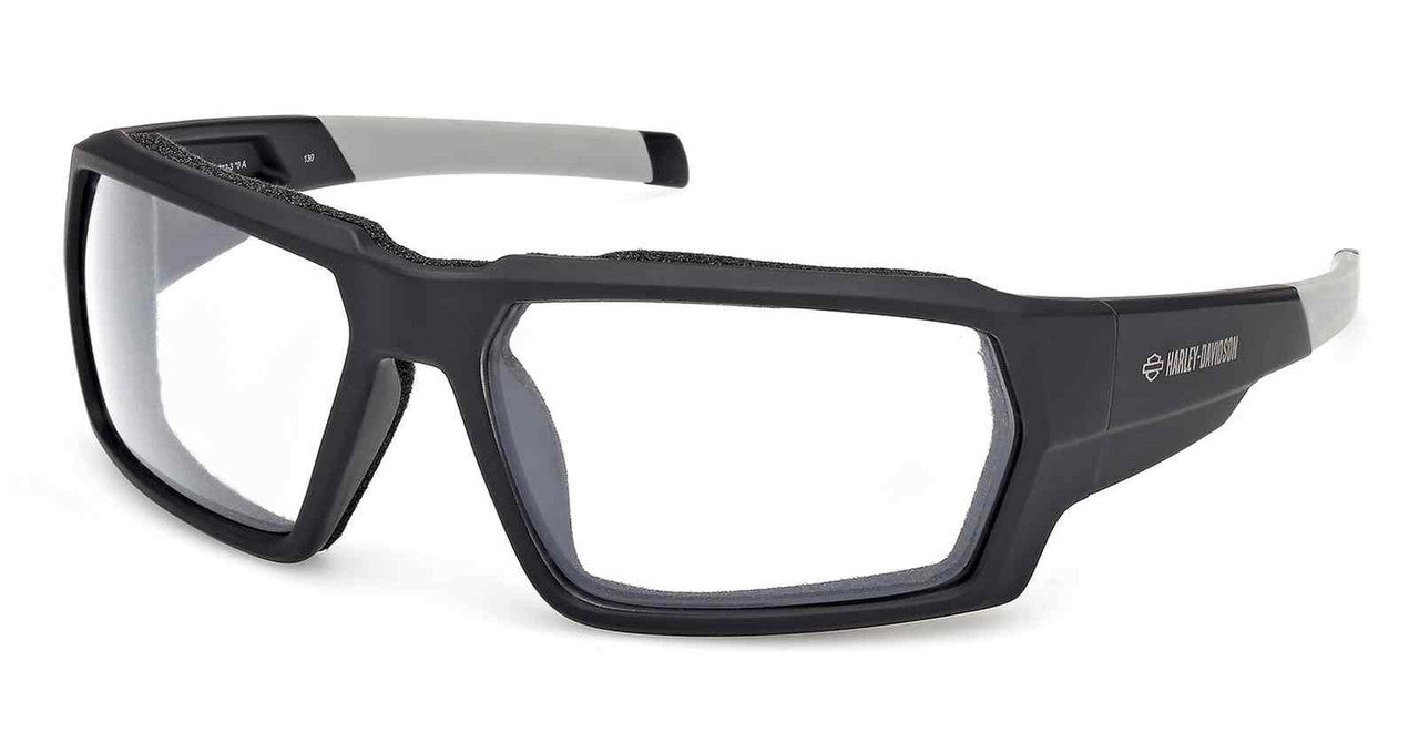 Harley-Davidson® Men's Engineered Clear Lens Sunglasses, Matte Black Frame