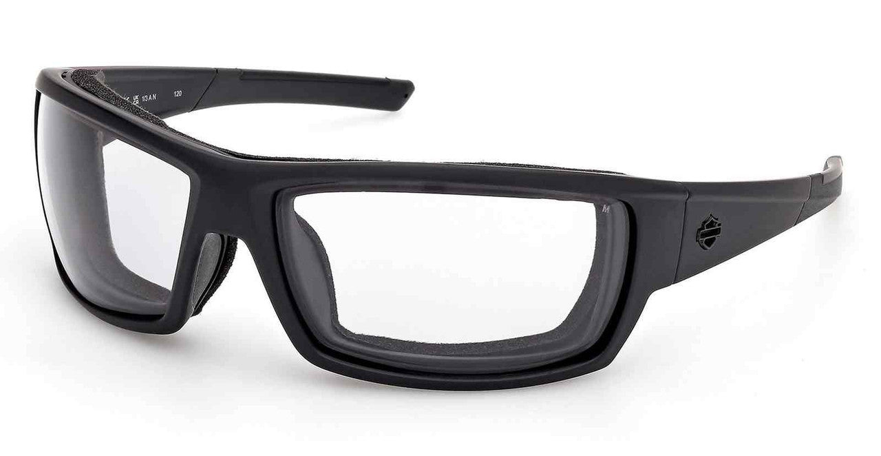 Harley-Davidson® Men's Juneau 2.0 Clear Light-Adjusting Sunglasses, Matte Black