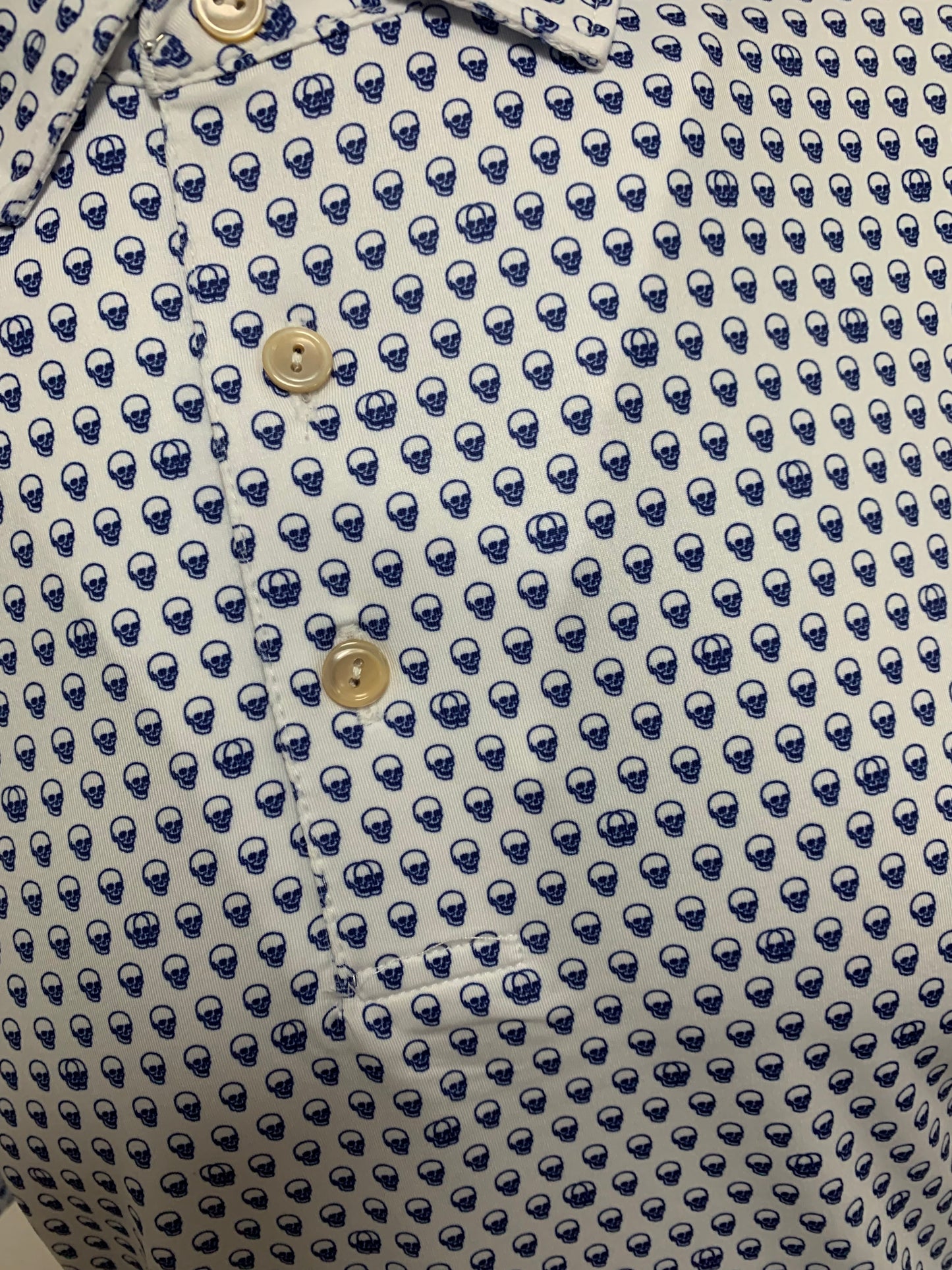 Lawless Skull Golf Polo