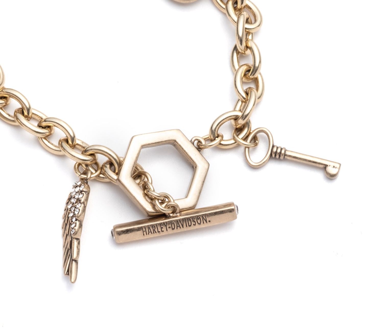 Gold Charm Bracelet