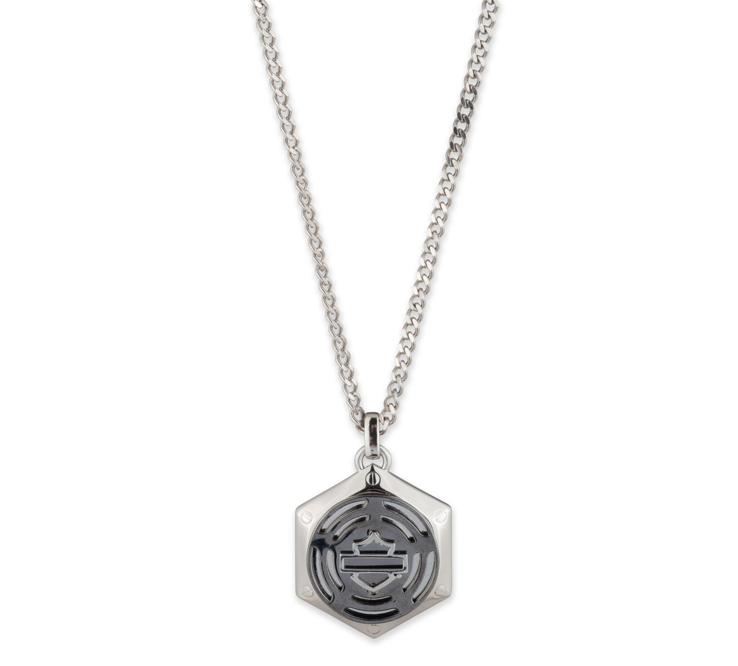 B&S Hexagon Pendant