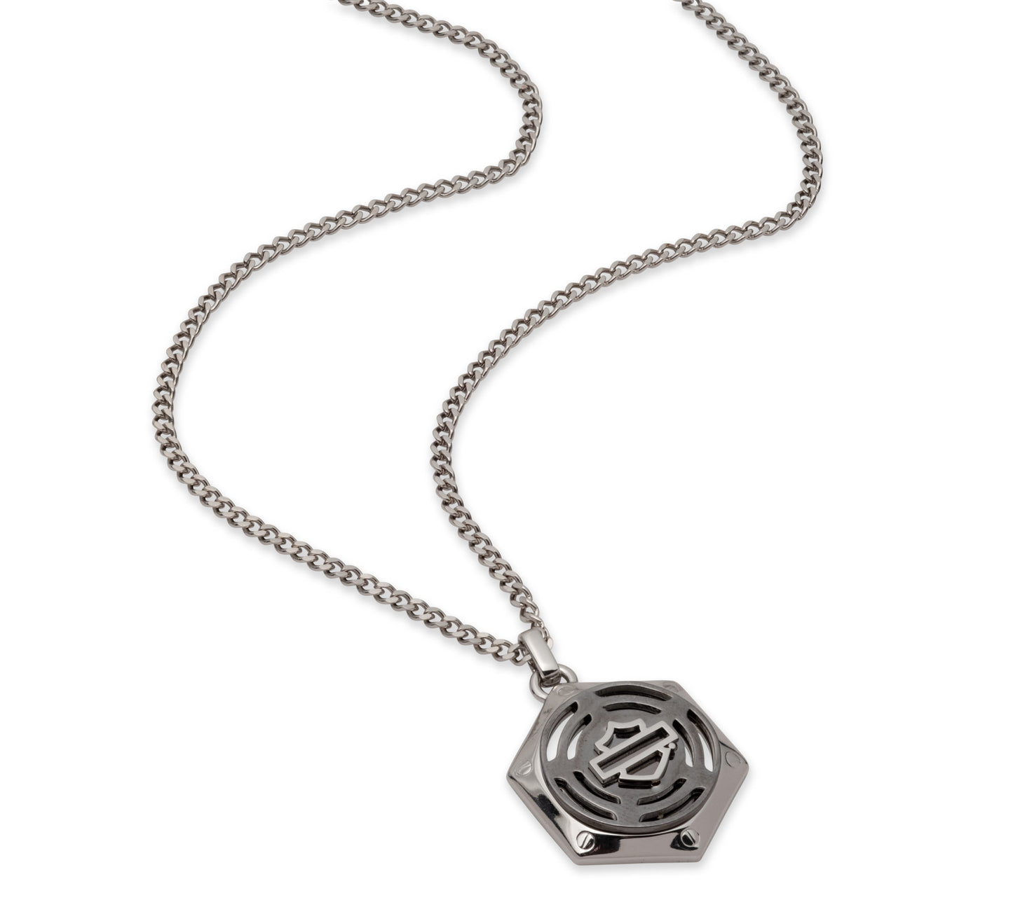 B&S Hexagon Pendant