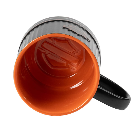 Open B&S Embossed Coffee Mug Set