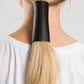 4 Inch Solid Black Leather Hair Glove
