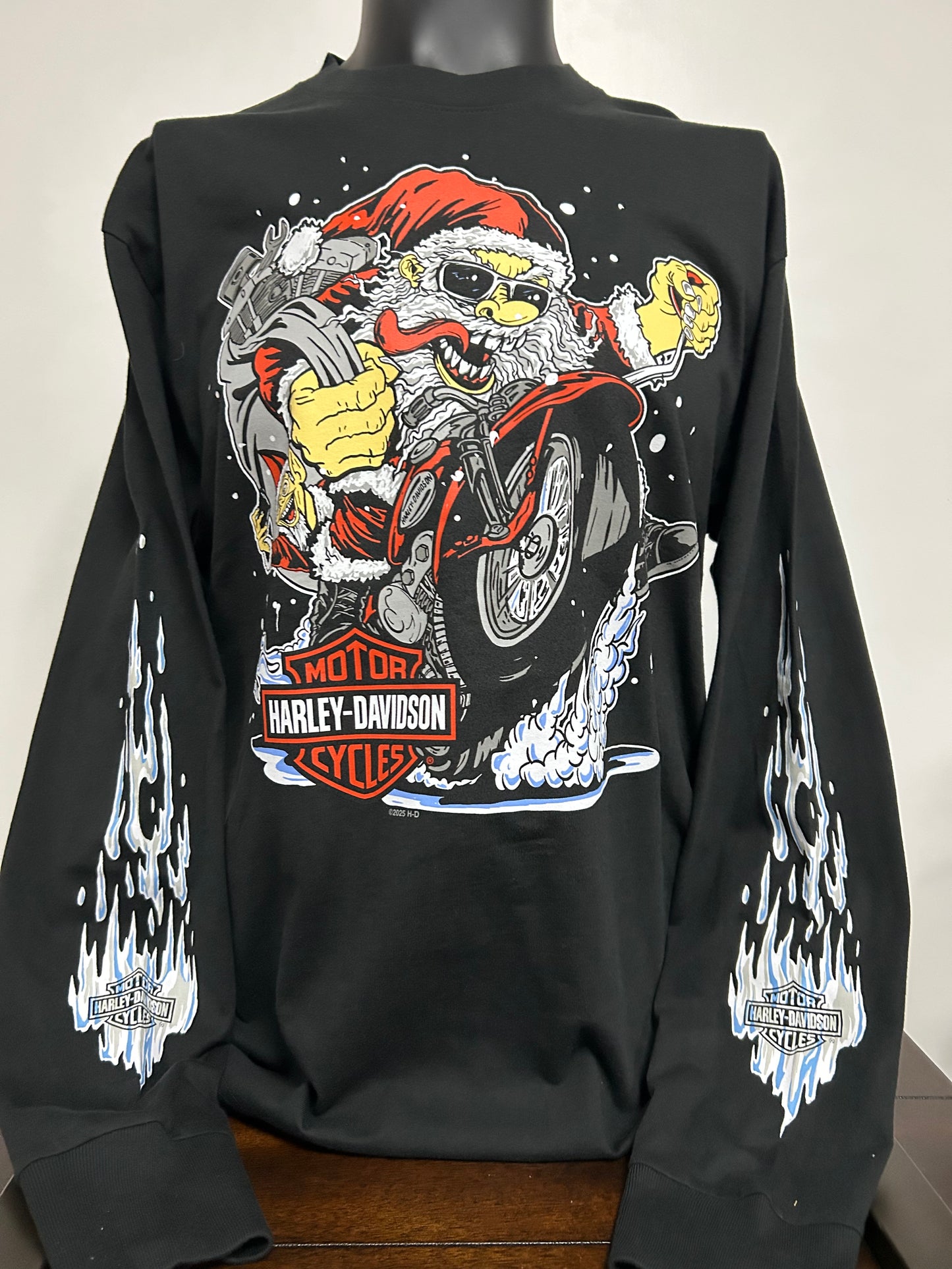 Speed Santa Men's Long Sleeve