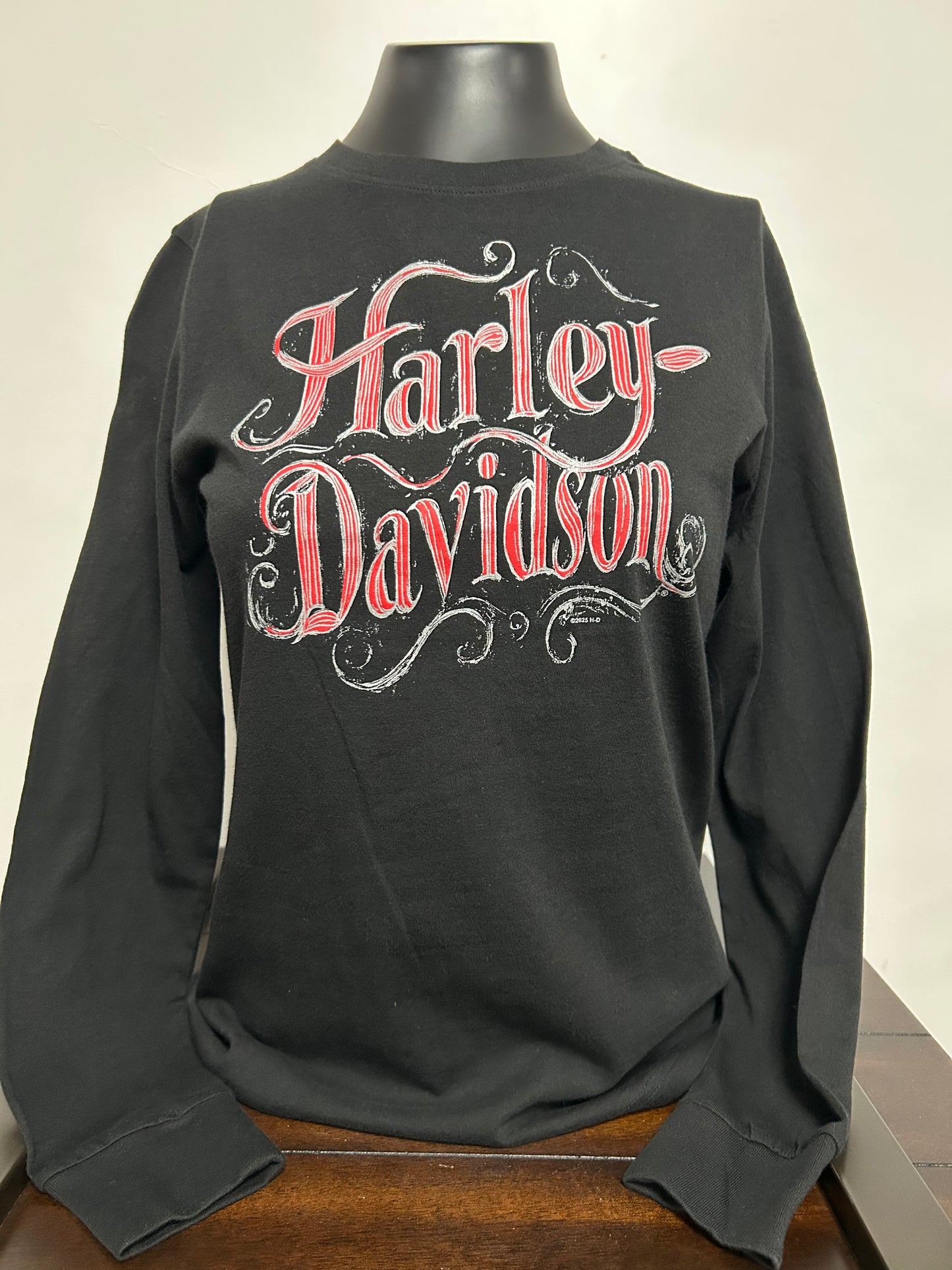 Yuletide Script Women's Long Sleeve