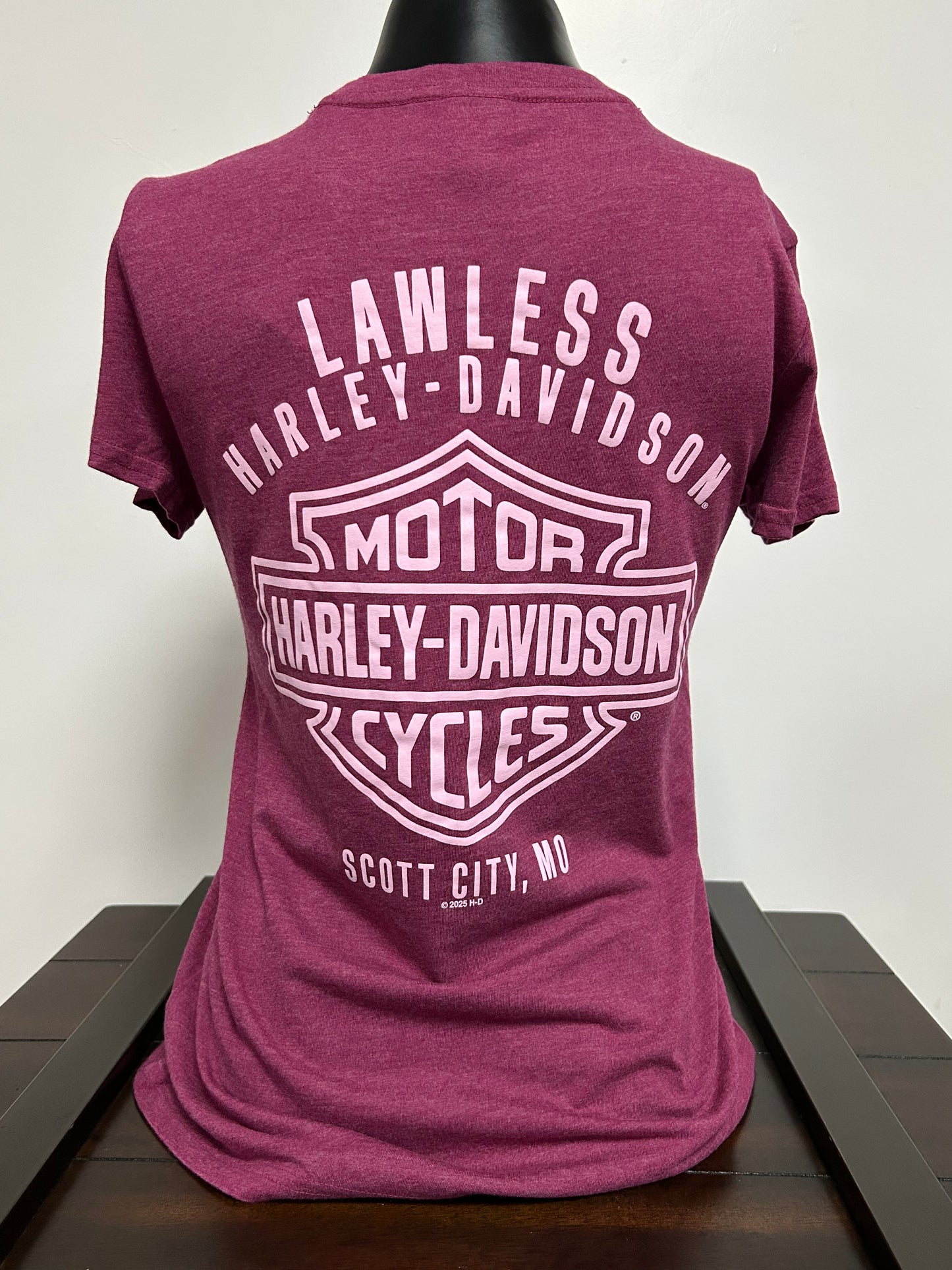 H-D Deep Scroll Women's Tee