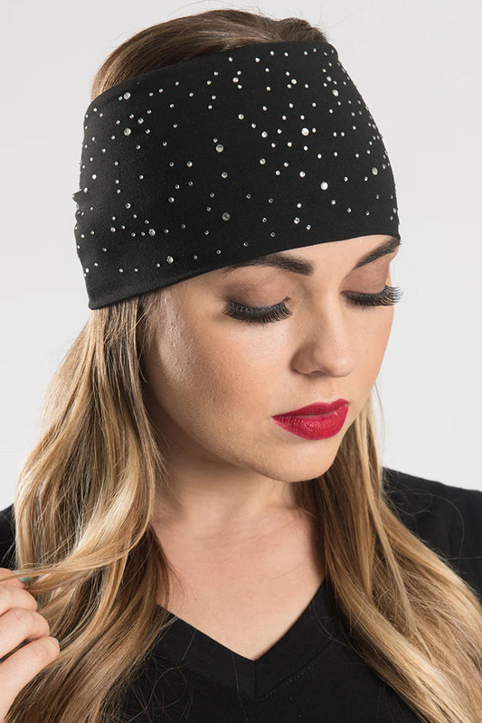 Bling Starry Night Black Headband