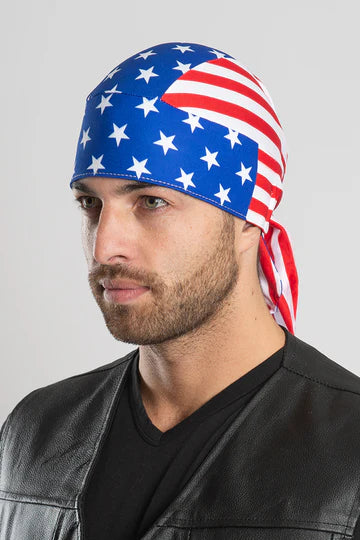 USA Flag Headwrap