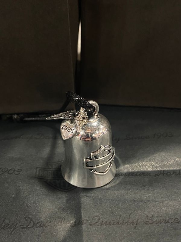 HARLEY 2026 SHIELD ENGRAVED BELL