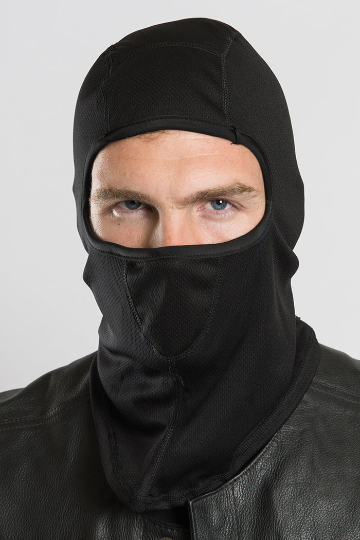 Solid Black (Helmet Liner) Balaclava - Size S/M
